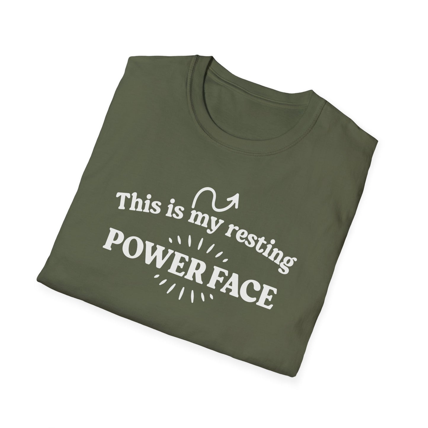 Resting Power Face Tee