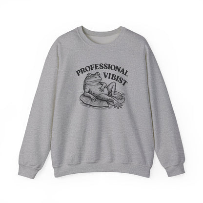 Professional Vibist Frog Sweater