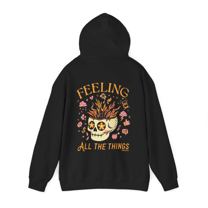 Two-Sided Skull Hoodie | Feeling All The Things