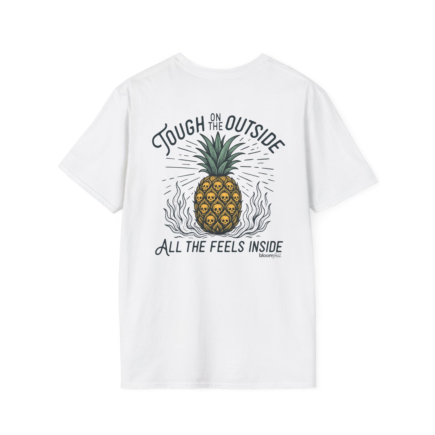 Two-Sided Pineapple Tee | Tough Outside, Feels Inside