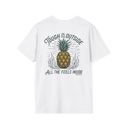 Two-Sided Pineapple Tee | Tough Outside, Feels Inside
