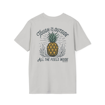 Two-Sided Pineapple Tee | Tough Outside, Feels Inside