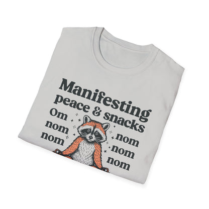 Manifesting Peace & Snacks Tee
