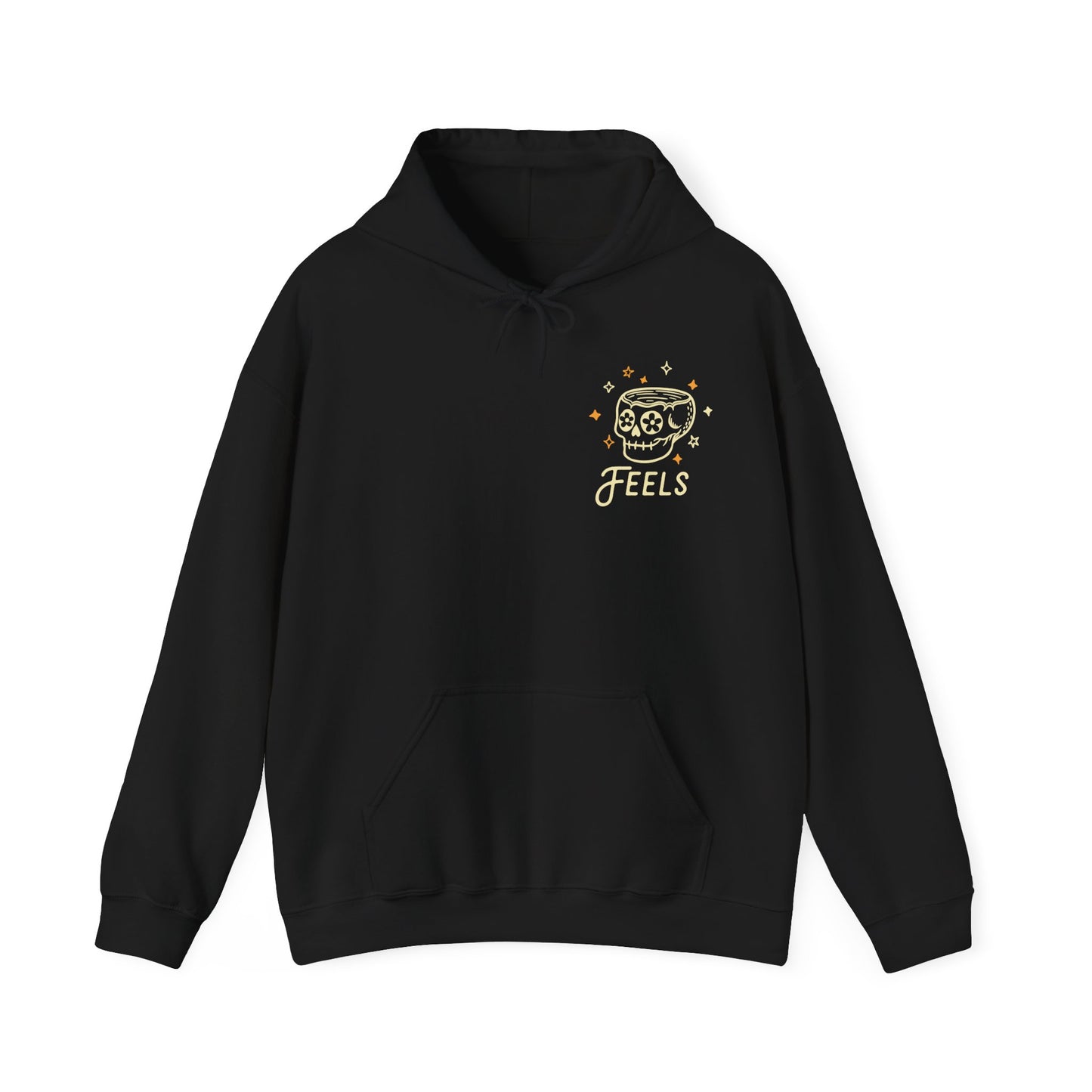 Two-Sided Skull Hoodie | Feeling All The Things