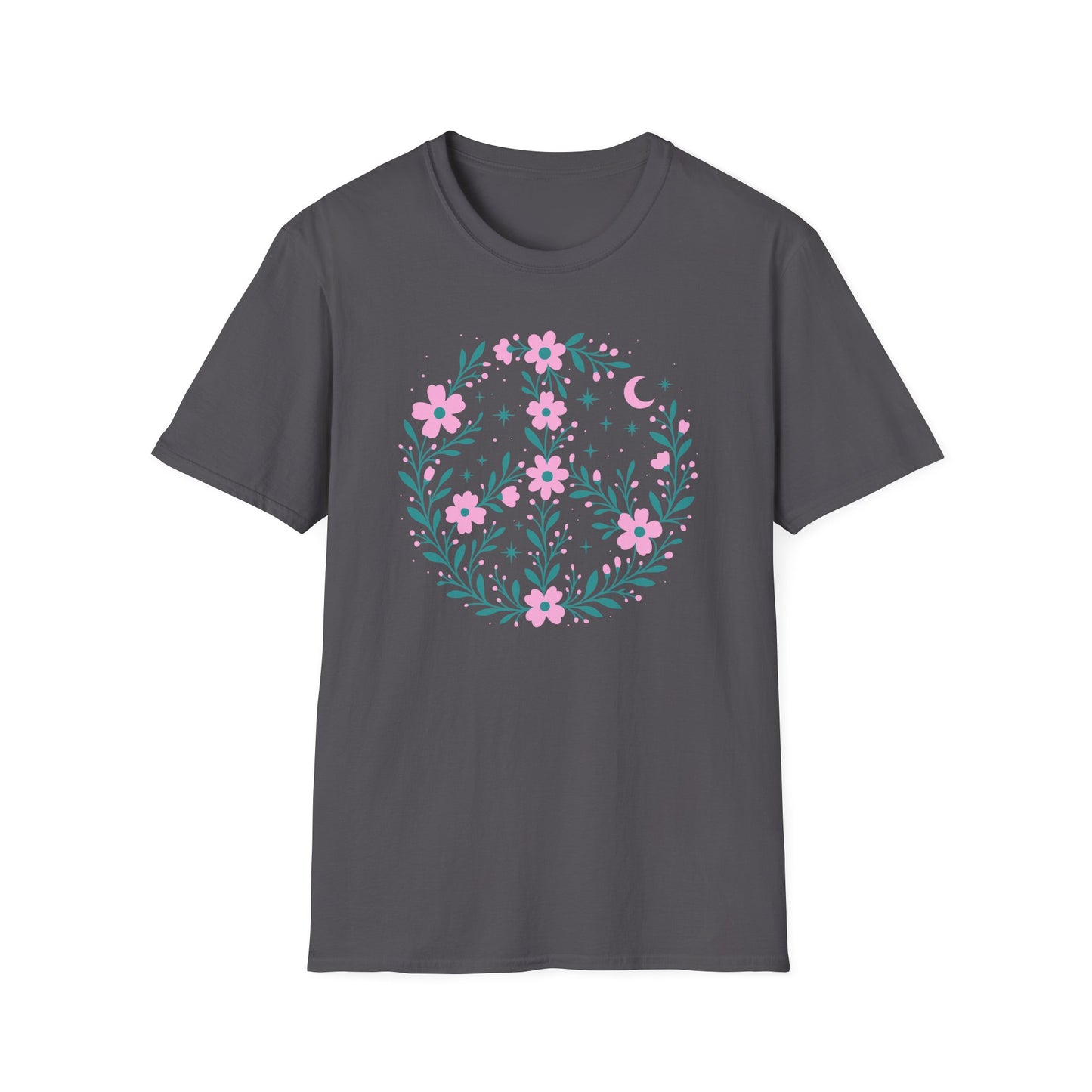 Floral Peace Sign T-Shirt
