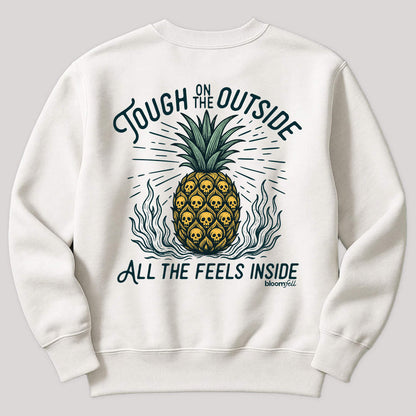 Tough Outside, Feels Inside Two-Sided Sweater