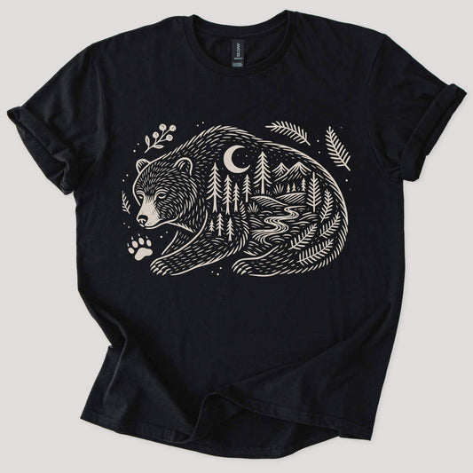 Unisex Forest Bear T-Shirt
