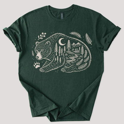 Unisex Forest Bear T-Shirt