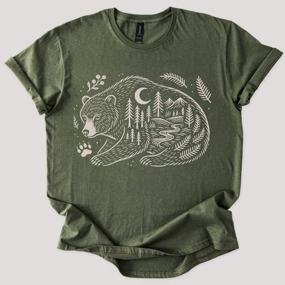 Unisex Forest Bear T-Shirt