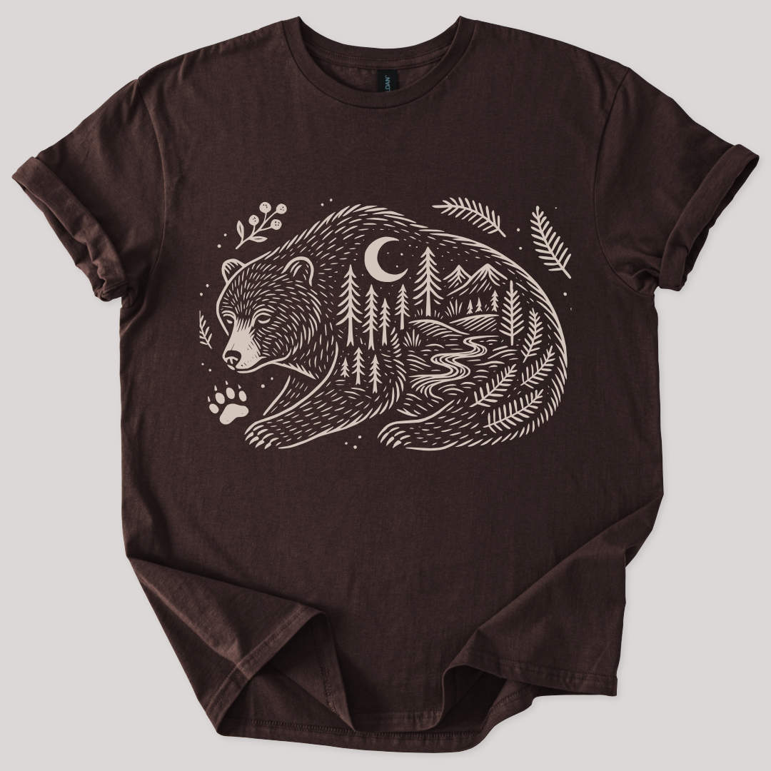 Unisex Forest Bear T-Shirt