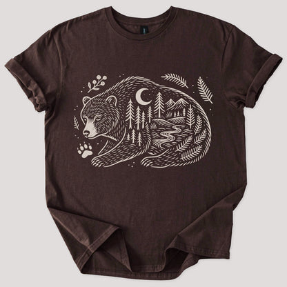 Unisex Forest Bear T-Shirt