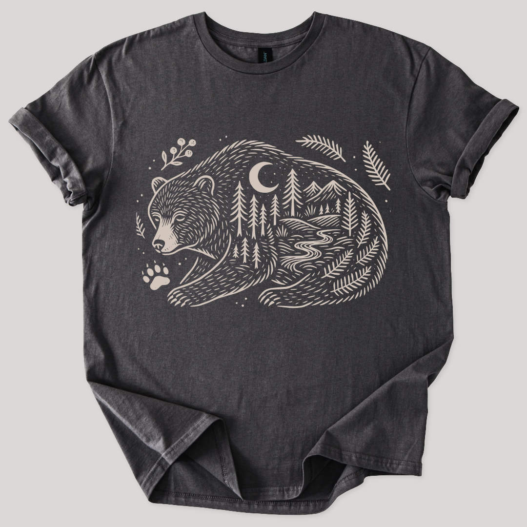 Unisex Forest Bear T-Shirt