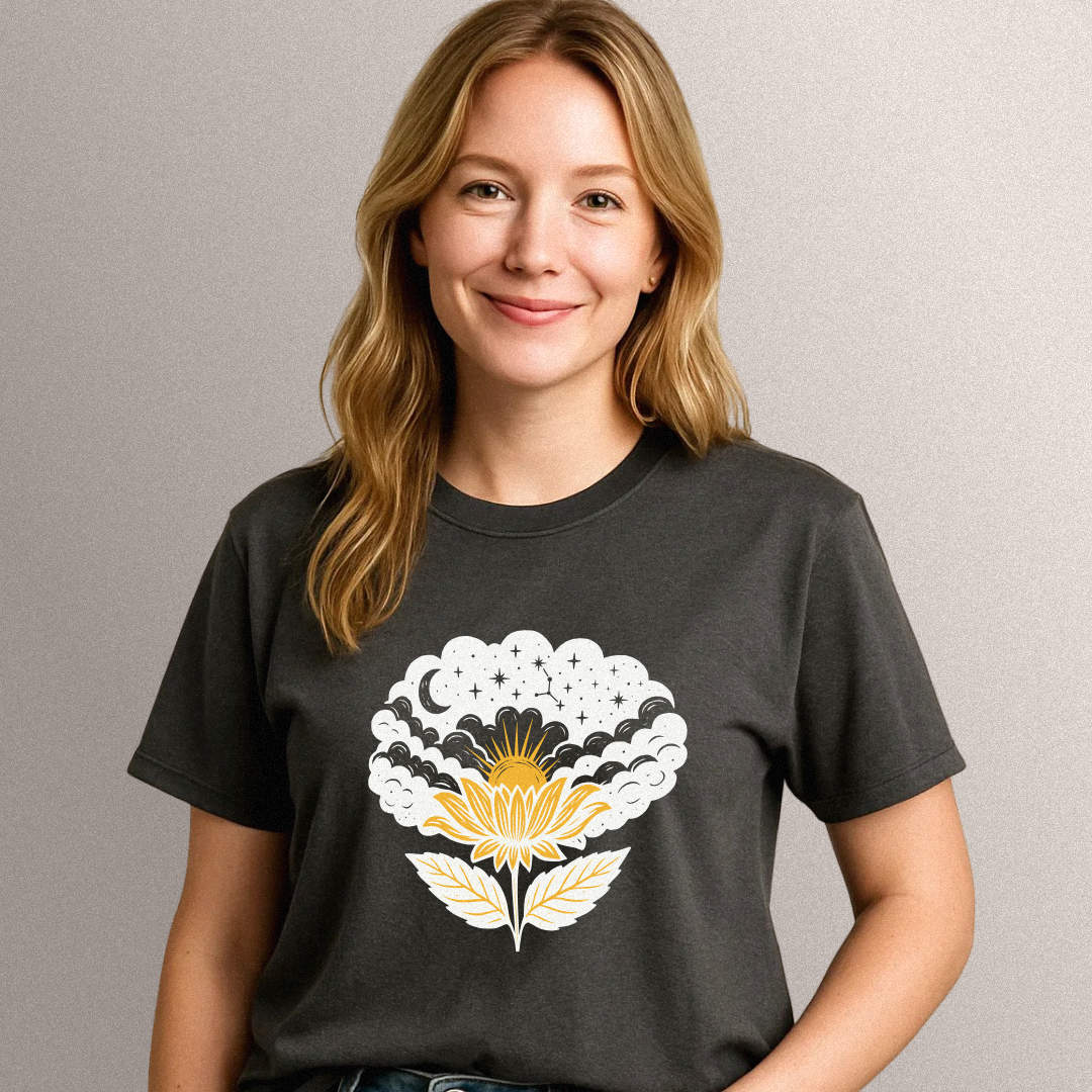 Cosmic Flower Tee