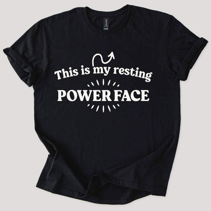 Resting Power Face Tee