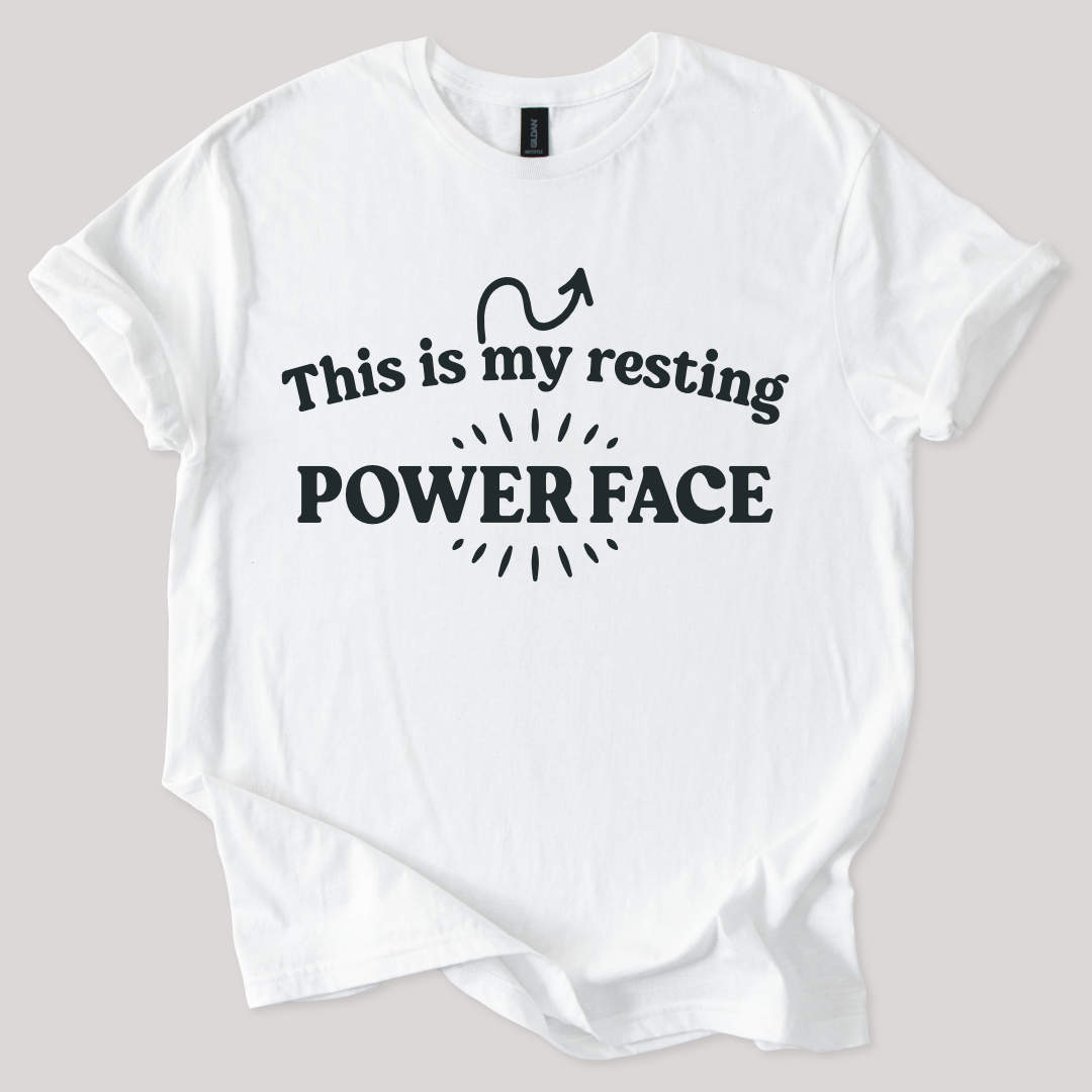 Resting Power Face Tee