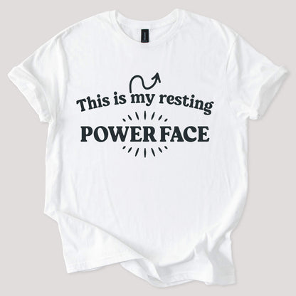 Resting Power Face Tee