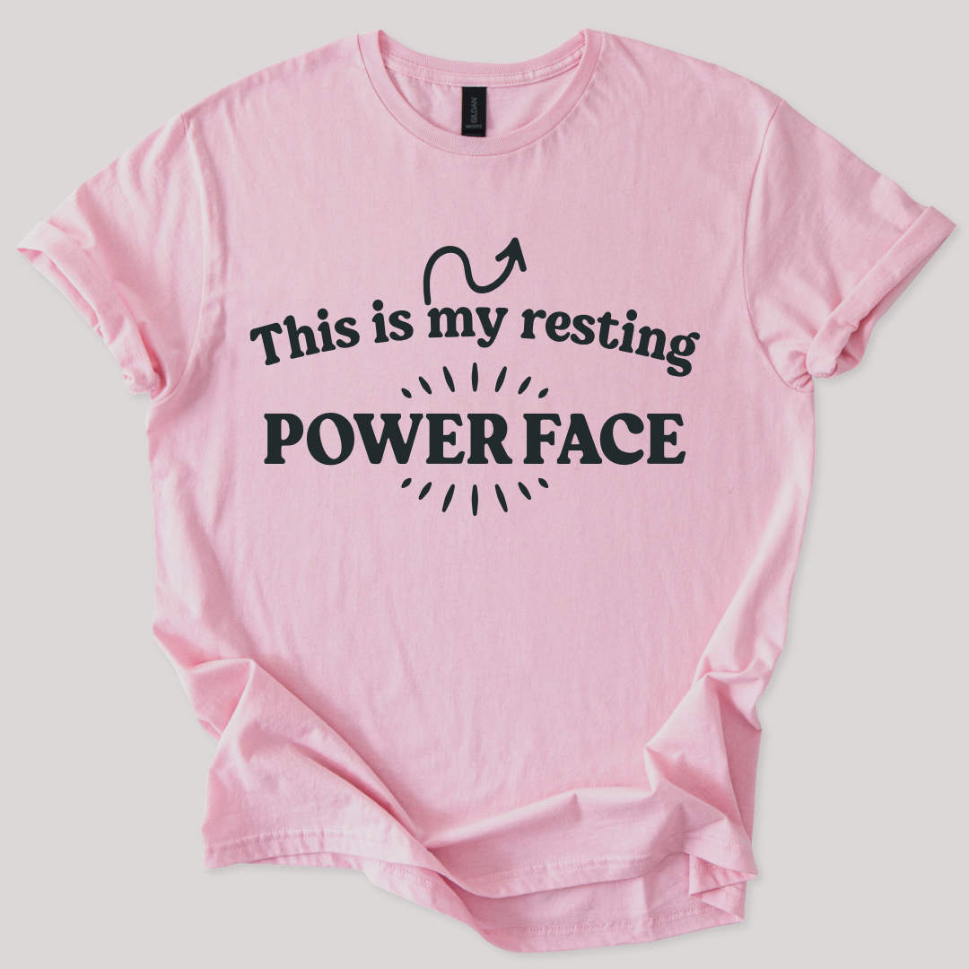 Resting Power Face Tee