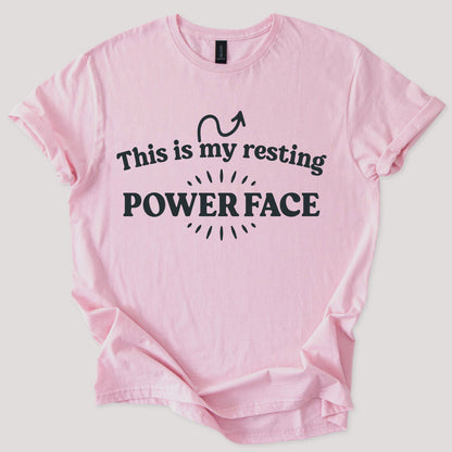 Resting Power Face Tee