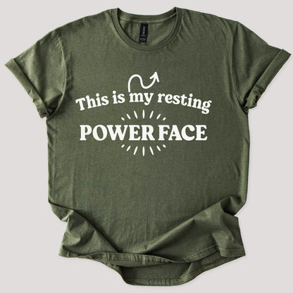 Resting Power Face Tee
