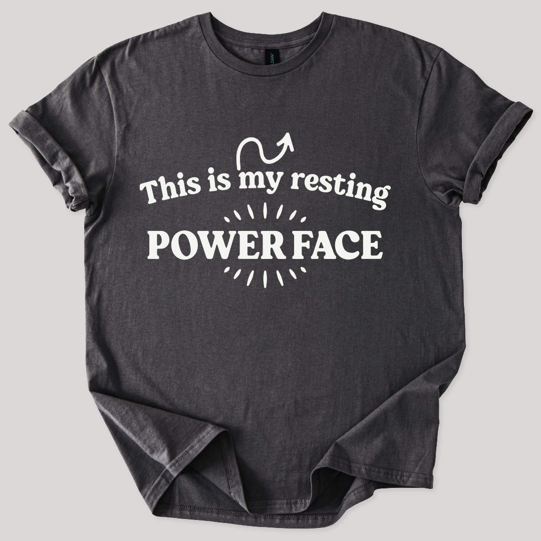 Resting Power Face Tee