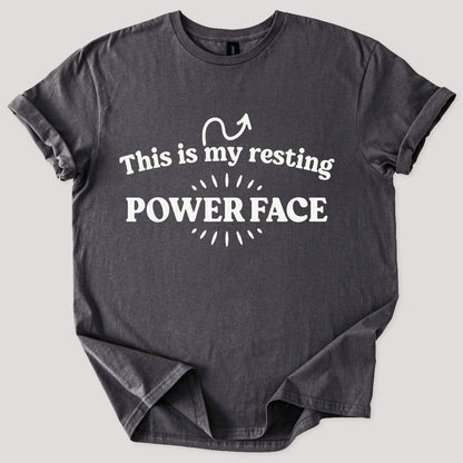 Resting Power Face Tee