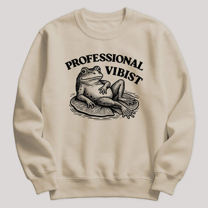 Professional Vibist Frog Sweater