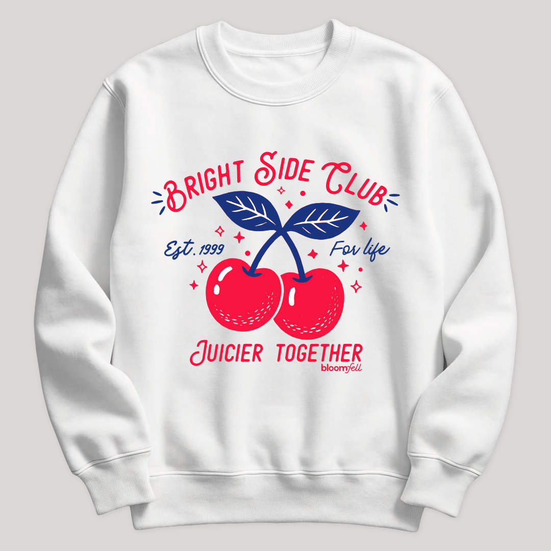 Bright Side Club Cherry Sweater