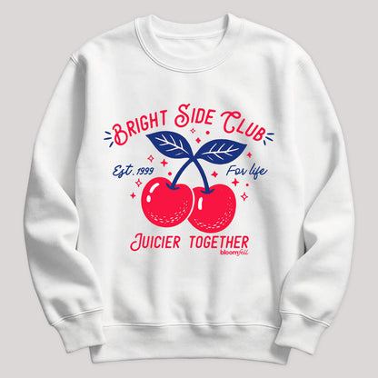 Bright Side Club Cherry Sweater