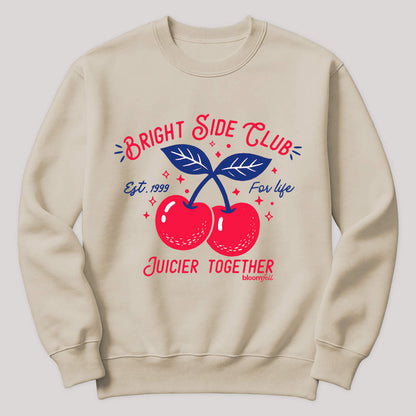Bright Side Club Cherry Sweater