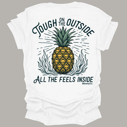 Two-Sided Pineapple Tee | Tough Outside, Feels Inside