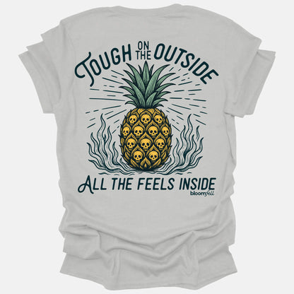Two-Sided Pineapple Tee | Tough Outside, Feels Inside