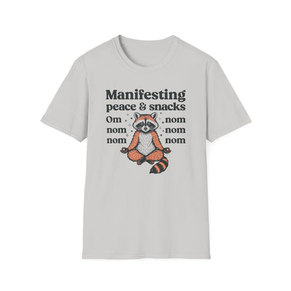 Manifesting Peace & Snacks Tee