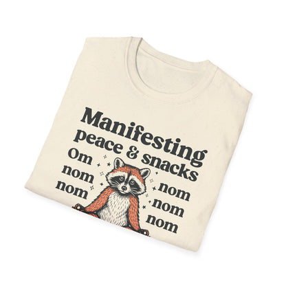 Manifesting Peace & Snacks Tee