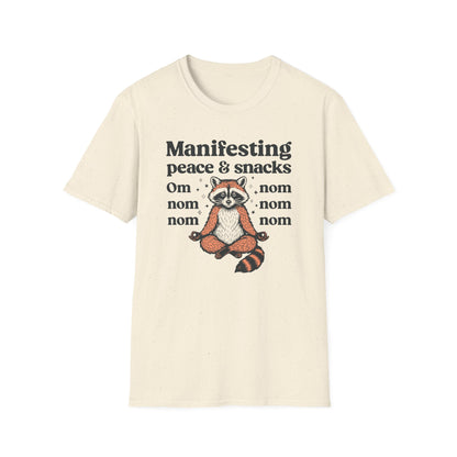 Manifesting Peace & Snacks Tee
