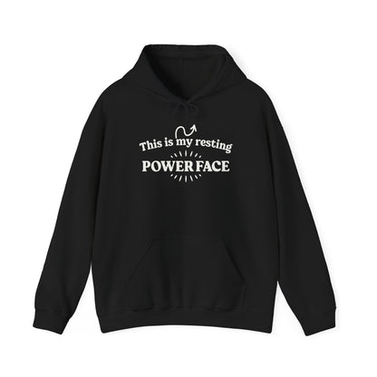 Resting Power Face Hoodie