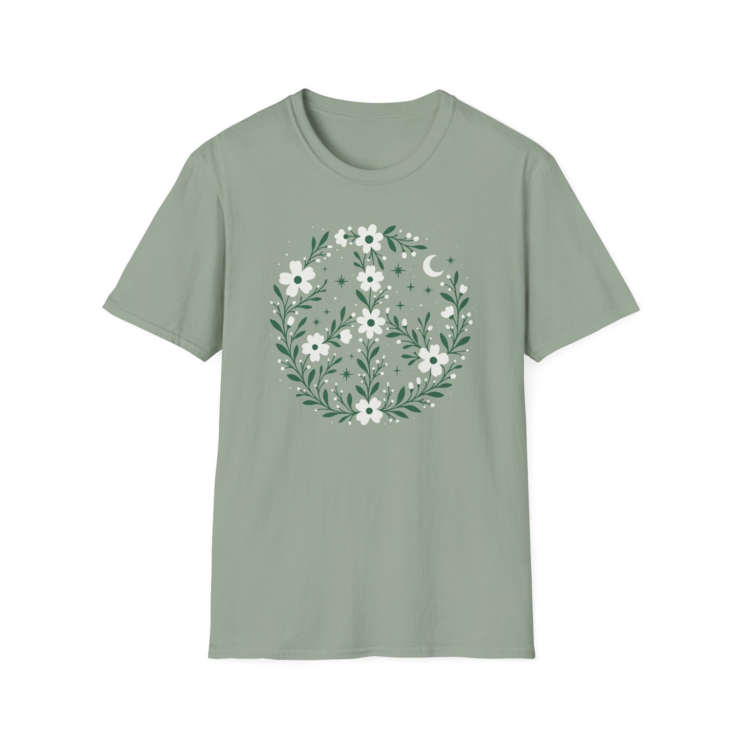 Floral Peace Sign T-Shirt