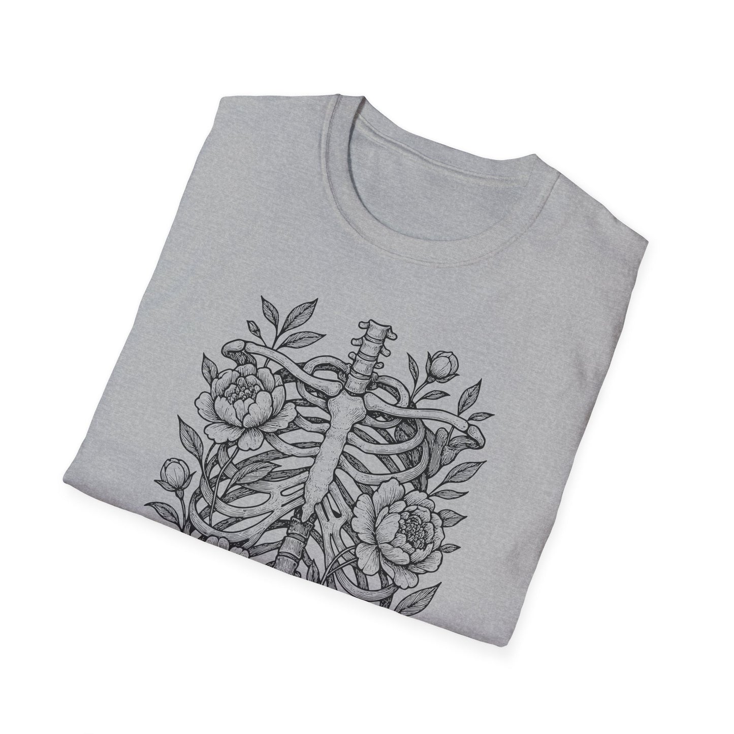 Floral Skeleton Tee