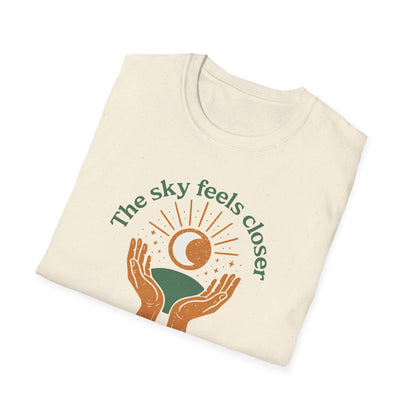 Sky Feels Closer Out Here Tee