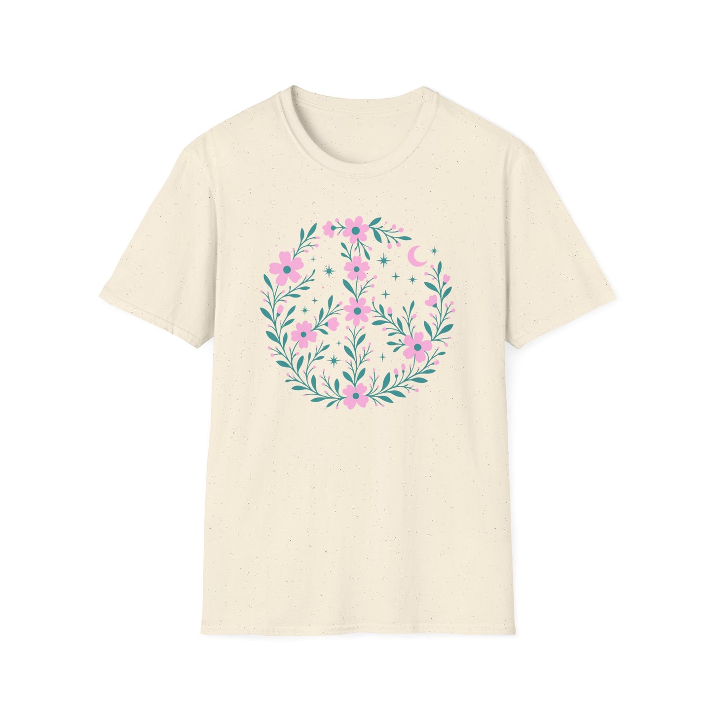 Floral Peace Sign T-Shirt