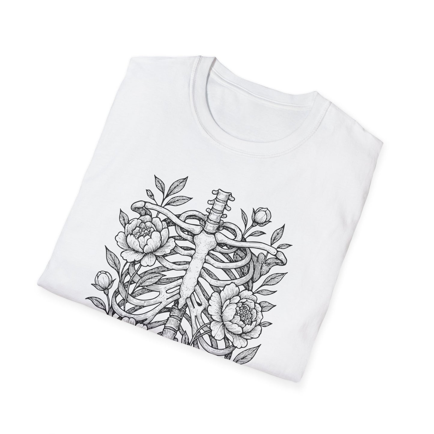 Floral Skeleton Tee