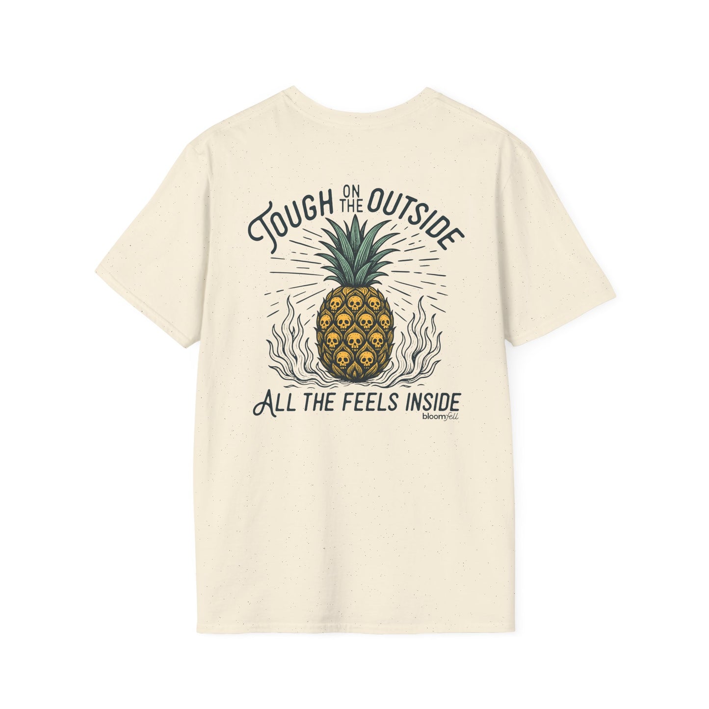 Two-Sided Pineapple Tee | Tough Outside, Feels Inside