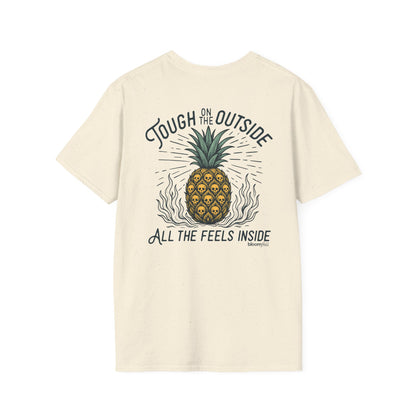 Two-Sided Pineapple Tee | Tough Outside, Feels Inside
